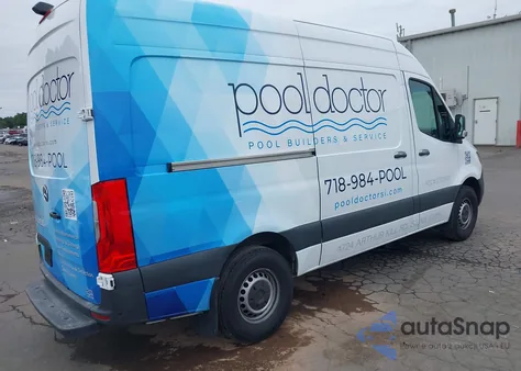 2023 Mercedes-Benz Sprinter 2500 Standard Roof 4-Cyl Diesel Ho z USA, uszkodzony, nr VIN W1Y4NBHY9PT155160